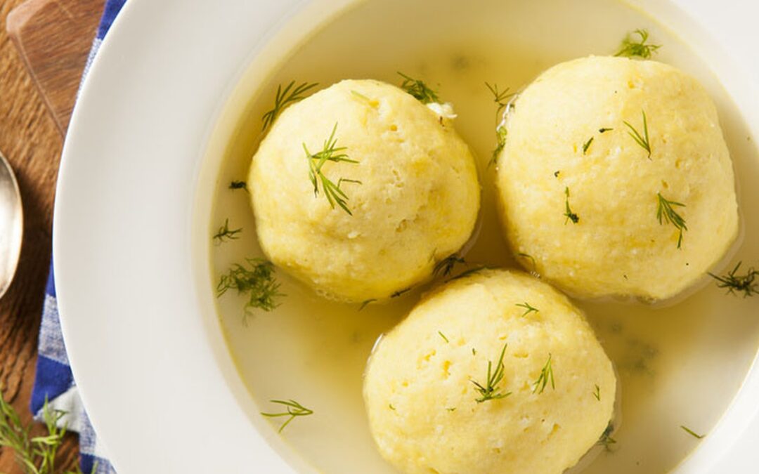 Veganuary: Vegan Matzah Ball Soup