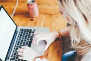 Women at laptop